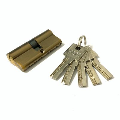 ποιότητας  Euro Profile Zinc Brass Cylinder 80mm Door Cylinder Lock Replacement εργοστάσιο