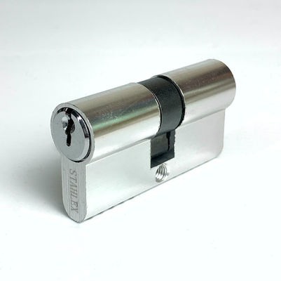 ποιότητας  Customized Aluminum Cylinder Lock 60mm Euro Barrel Lock SN CP SB AB MAB AC Finish εργοστάσιο