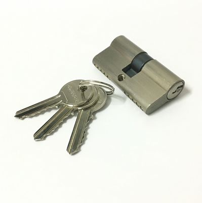 Κλειδί κυλίνδρου από κράμα ψευδαργύρου διπλό ανοιχτό κύλινδρο ευρωπροφίλ 60 mm
