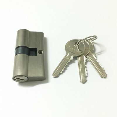 Κλειδί κυλίνδρου από κράμα ψευδαργύρου διπλό ανοιχτό κύλινδρο ευρωπροφίλ 60 mm