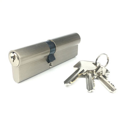 Εξατομικευμένο μέγεθος Euro Cylinder Lock 100mm Double Cylinder Lock Υλικό ορυκτού χαλκού