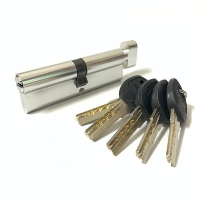 100mm Αλουμινίου Χαλκού κυλίνδρου Προσαρμοσμένο κλειδί κυλίνδρου κλειδαριού