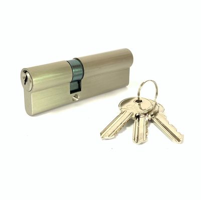 90mm Euro Double Cylinder Lock Προσαρμοσμένο κλειδί κυλινδρικής πόρτας