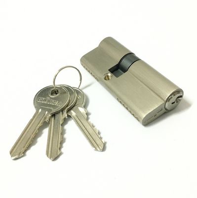 Προσαρμοσμένη Κλειδαριά κυλίνδρου από χαλκό Διπλό ανοιχτό κλειδαράκι κυλίνδρου ασφαλείας 70mm
