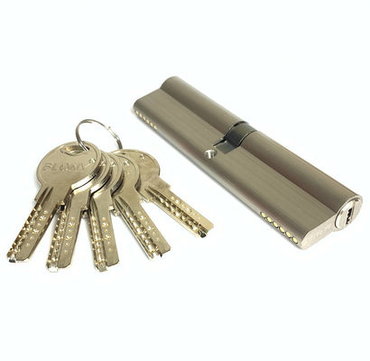 120 mm Δύο κυλινδρική κλειδαριά πόρτας Προσαρμοσμένη πόρτα Κύλινδρο κλειδαριά αντικατάσταση