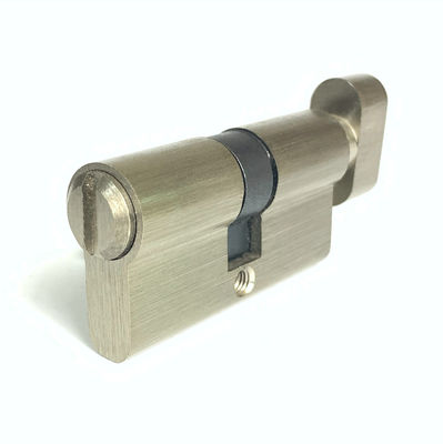 60mm  Bathroom W/C Brass Cylinder Lock