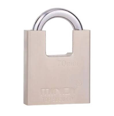 40mm 50mm 60mm 70mm High Security Padlock Silver Padlock With Key